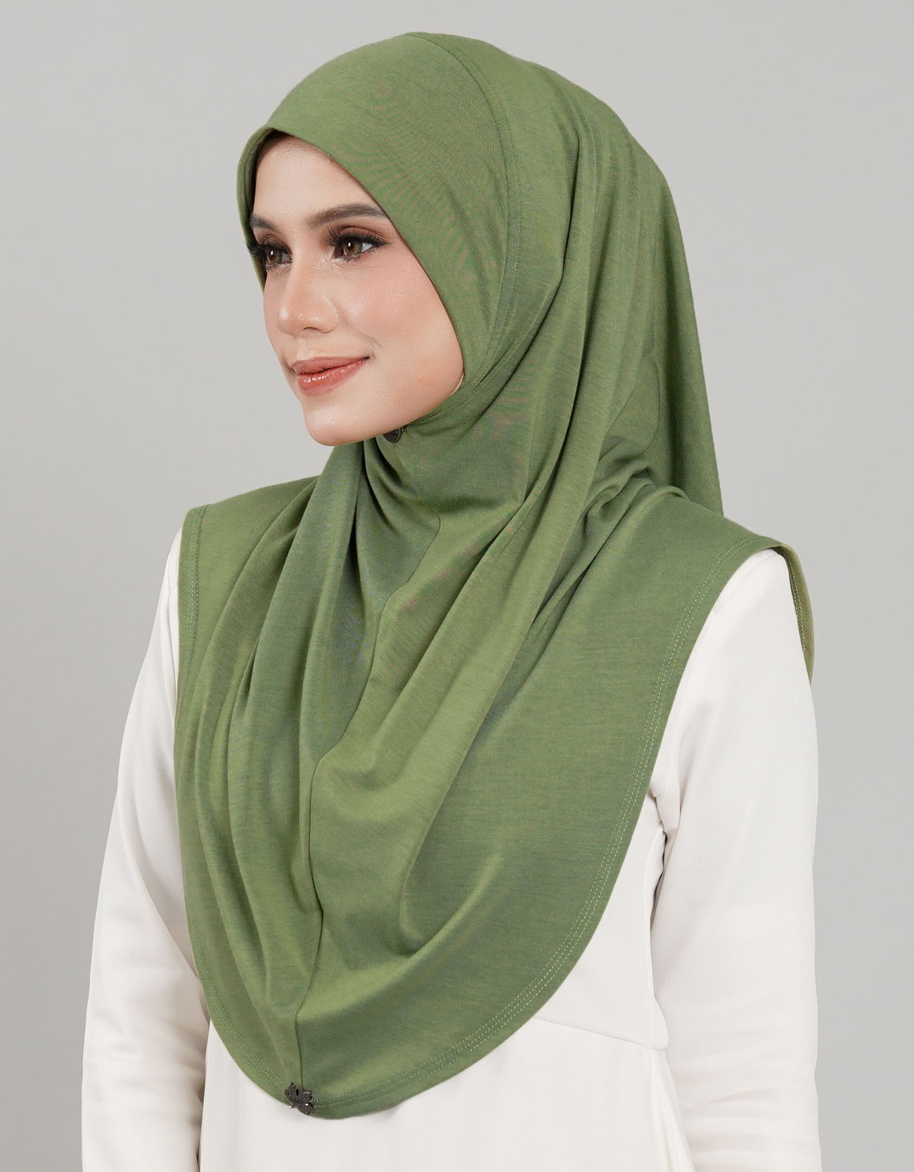 Express Hijab Damia Plain - 07 Pickle
