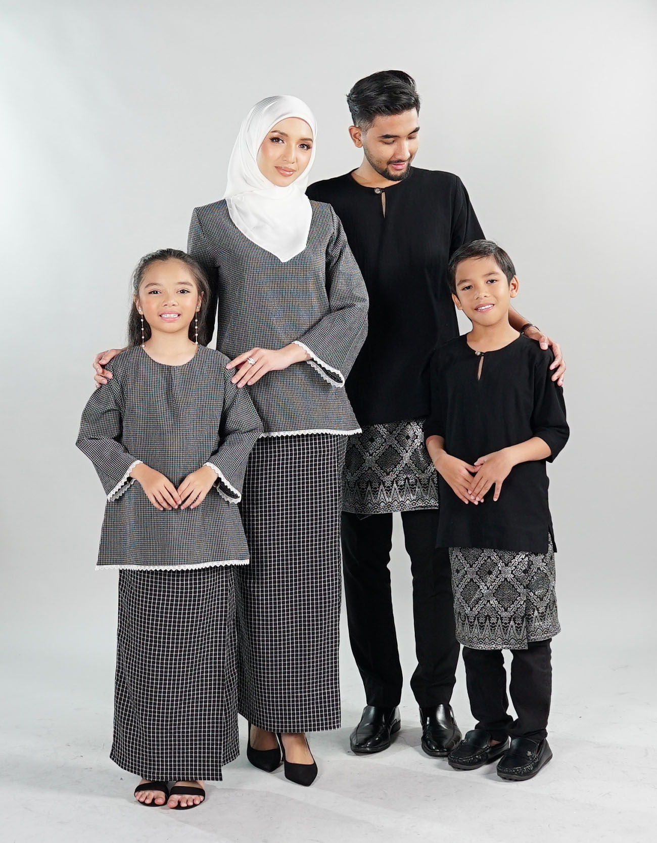 Alana Kurung Kedah Kids - 03 Black