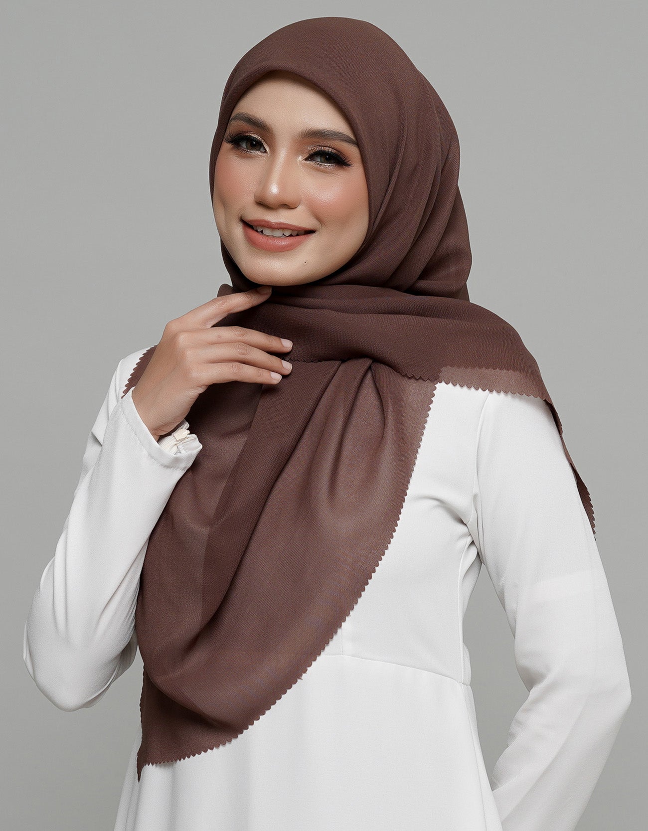 Nori Bawal Plain - 09 Hickory Brown