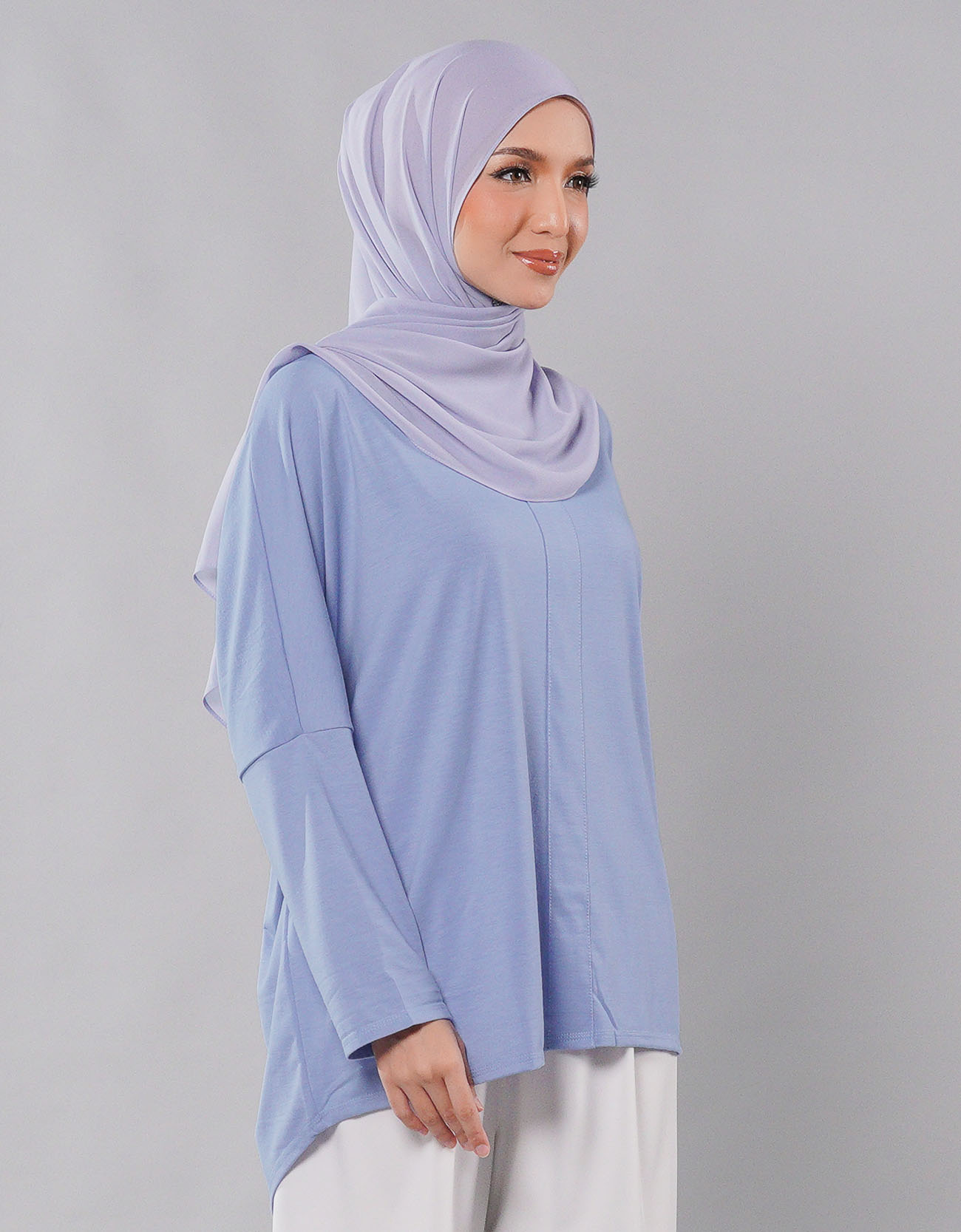 Uzma Blouse - 04 Light Blue