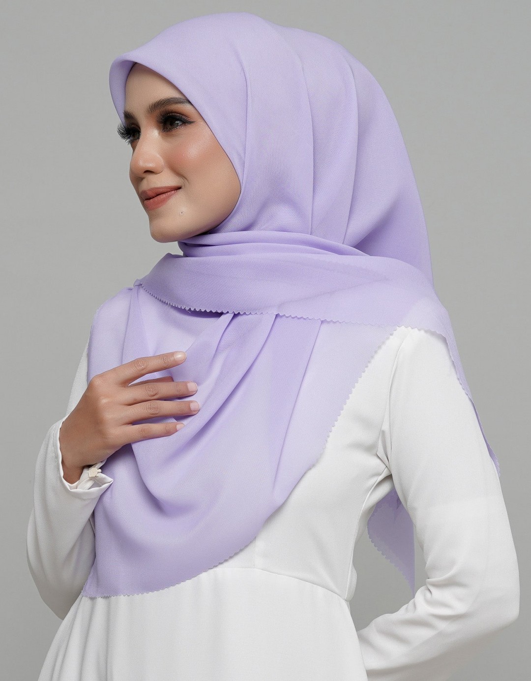 Nori Bawal Plain - 02 Lavender