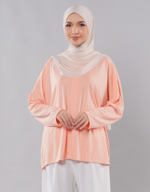 Uzma Blouse - 03 Cantaloupe Orange