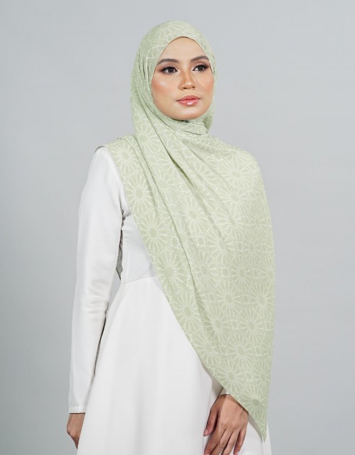 Saqira Pleated Shawl - 05 Delhi