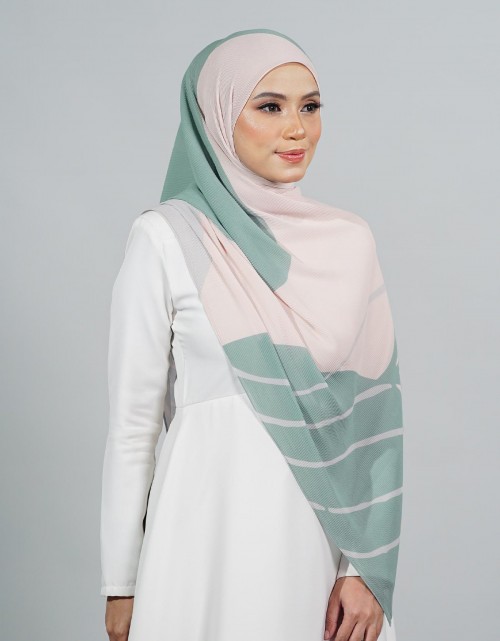 Saqira Pleated Shawl - 06 Jeju