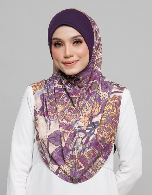 Express Hijab Damia Signature 01 PurplePrime