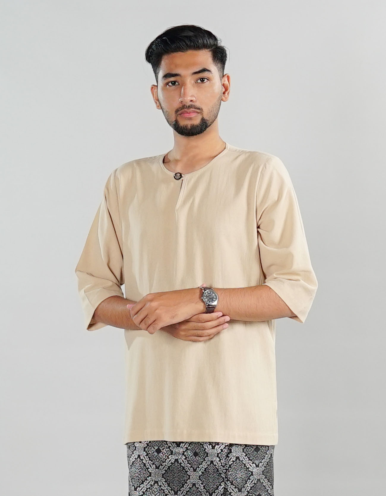 Radeen Kurta Adult - 02 Light Brown [To Ship On 30/1/2025]